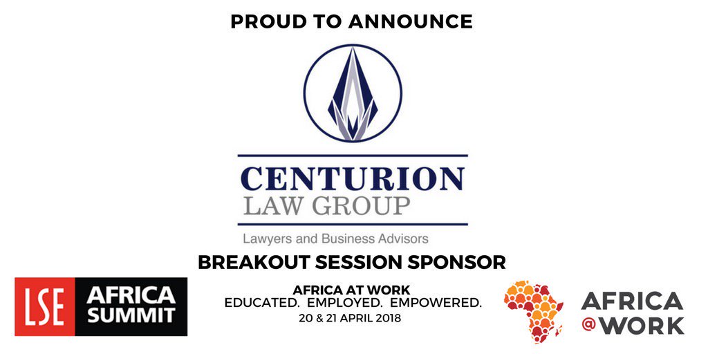 Honored to join Ghanaian President <a href="/NAkufoAddo/">Nana Akufo-Addo</a> , my colleagues <a href="/Centurion_Law/">Centurion</a> and so many young people at the #LSEAfricaSummit2018
<a href="/LSEAfricaSummit/">LSE Africa Summit</a>. I am bullish about #Africa and looking forward to sharing my
thoughts about #AfricaAtWork.