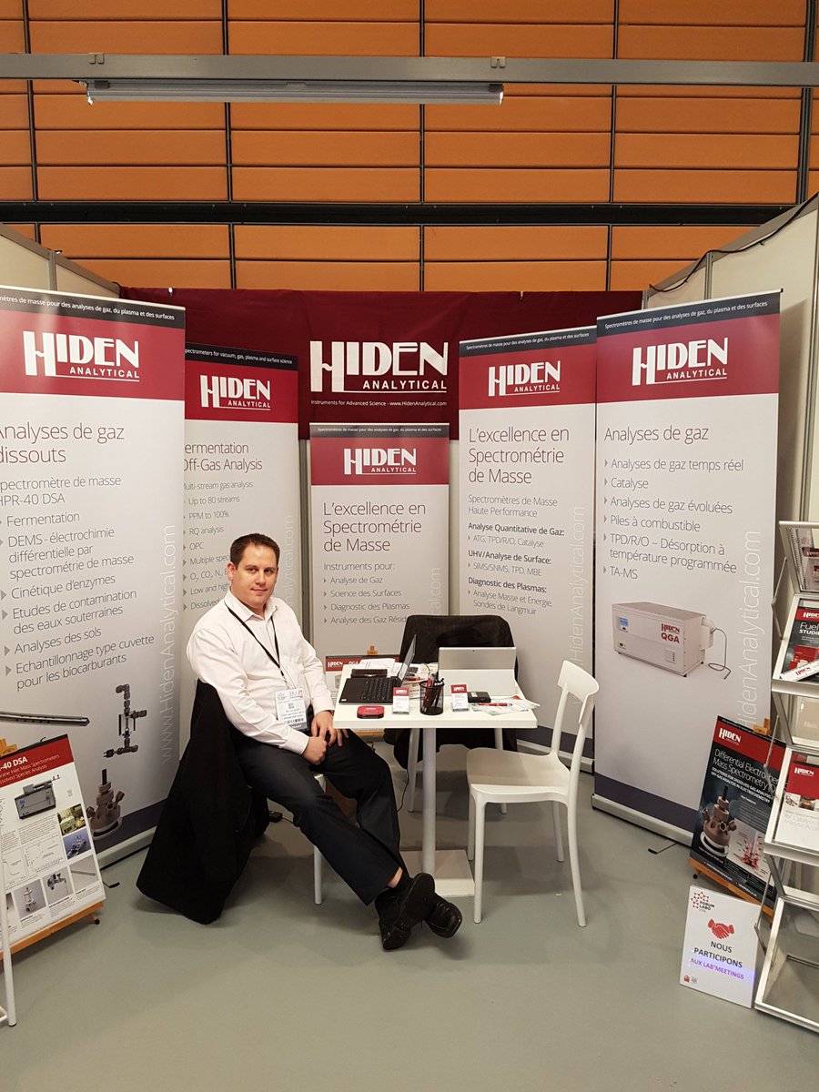 HidenAnalytical's tweet image. Hiden Analytical are currently exhibiting at @ForumLabo 28th &amp;amp; 29th March | Lyon, France. Visit Thomas &amp;amp; Alastair on the @HidenAnalytical Booth B57 to find out more about our range of products #forumlabo #forumlabolyon #forumlabo2018 #lyon #forumlabolyon2018