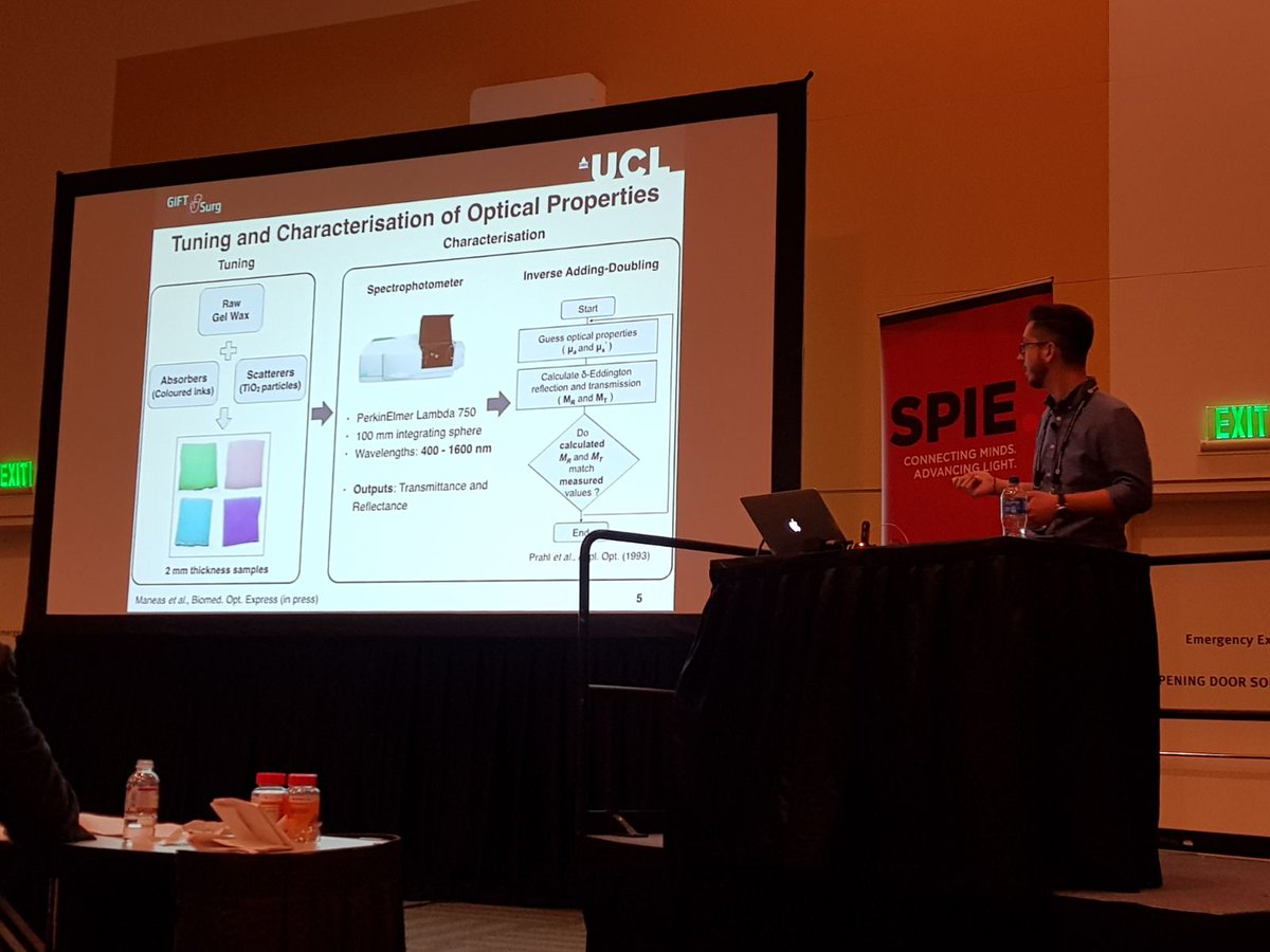 medimaging_cdt's tweet photo. SPIE Photonics West is a world-leading event for photonics, laser and biomedical optics experts. Find out more about Efthymios' participation at this conference: https://t.co/ZwLuW7Vf1l #photoacoustics #ultrasound #medicalimaging https://t.co/j6C5DdTv1a