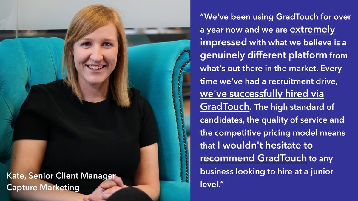 GTEmployers's tweet photo. Find out why our clients use @GradTouch ⬇️💓 https://t.co/ZlMdYebD90