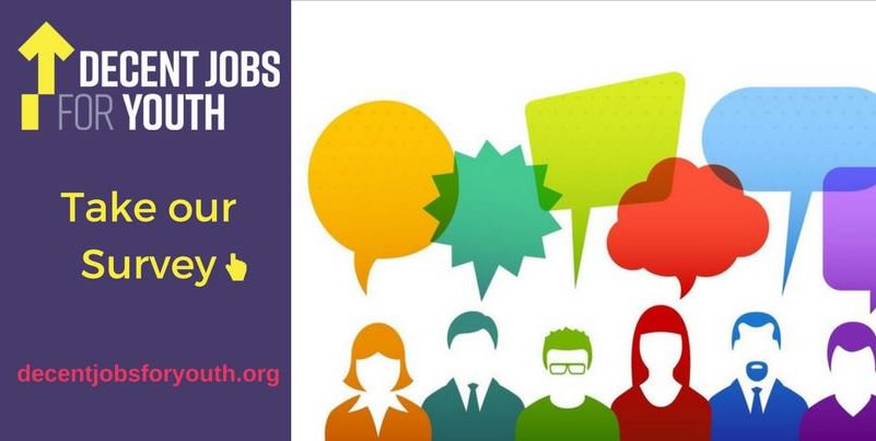 Contribute to the development of the upcoming knowledge platform on #YouthEmployment of the global initiative @DecentJobsforYouth by completing the short survey surveymonkey.com/r/DecentJobsFo…  @CDIwageningenUR <a href="/AgriProFocus/">AgriProFocus</a>  <a href="/IGG_NL/">NL Global Issues</a>