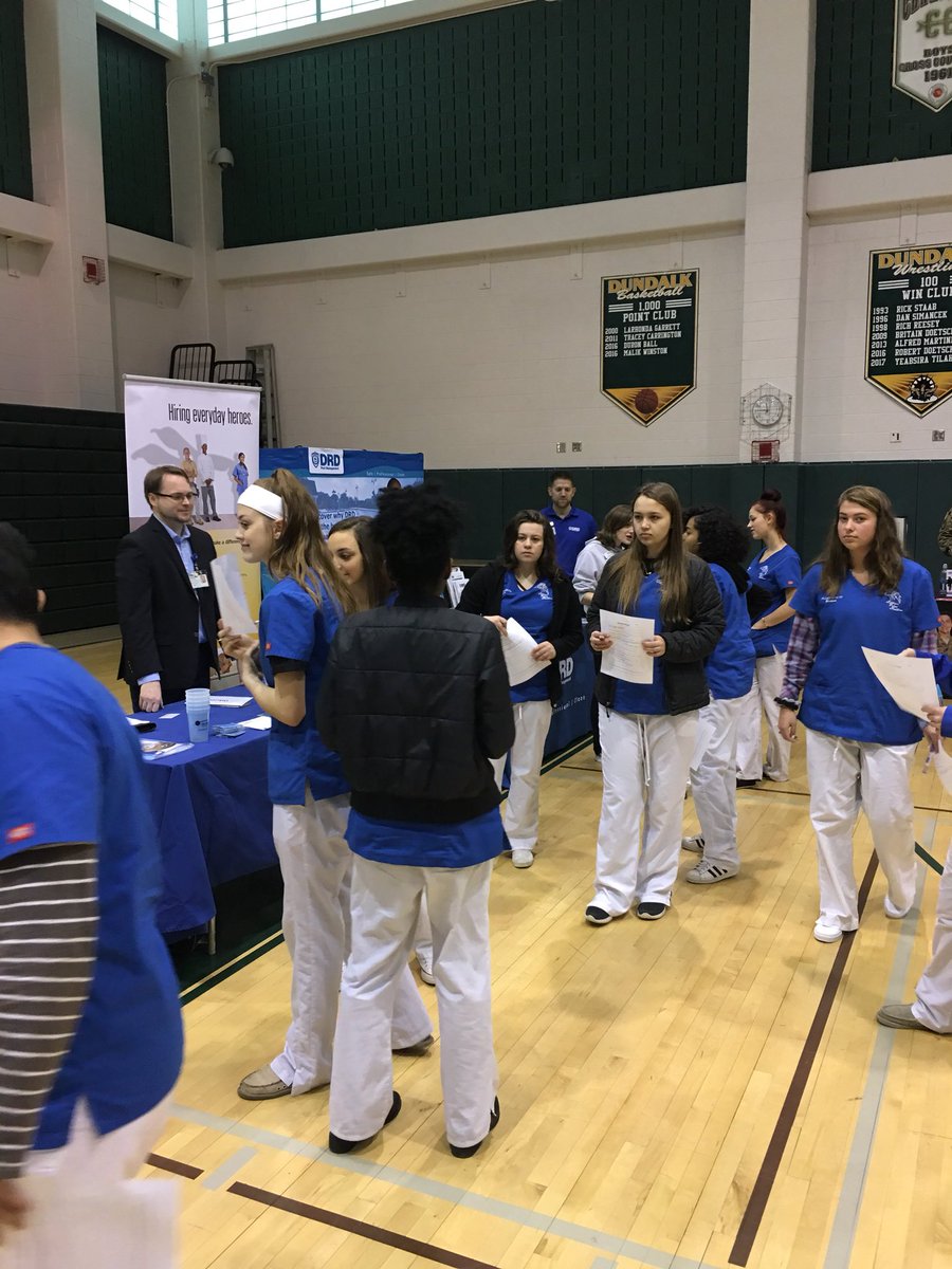 Michael Weglein (@mweglein) on Twitter photo The <a href="/sollerspt/">Sollers Point Tech</a> student career fair is in full swing this morning in the <a href="/DundalkHigh/">Dundalk High School</a> gymnasium. Thanks to all of our business partners for participating. The <a href="/sollerspt/">Sollers Point Tech</a> student career fair is in full swing this morning in the <a href="/DundalkHigh/">Dundalk High School</a> gymnasium. Thanks to all of our business partners for participating.