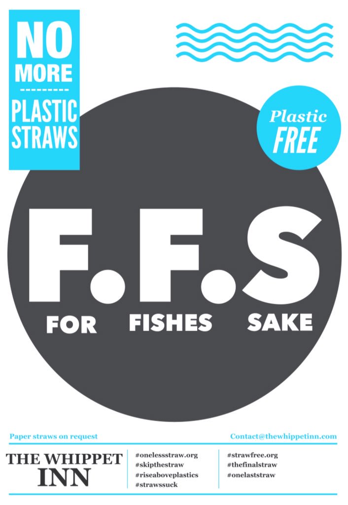 TheWhippetInn's tweet image. #thewhippetinn is still #strawfree #onelessstraw #skipthestraw #riseaboveplastics #strawssuck #thefinalstraw #BluePlanet2 #urbanpubsandbars