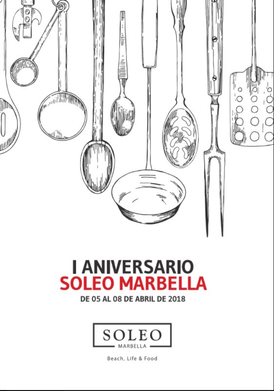 Esta semana celebramos el Primer Aniversario de #SoleoMarbella con unas jornadas gastronómicas frente al mar que no puedes perderte #FuerteMarbella <a href="/MiquelAntoja/">Miquel Antoja Sabin</a>