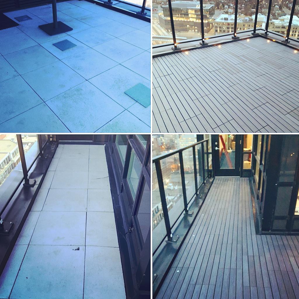 SkyscapesInfo's tweet photo. Want to see the #transformation #possibilities #firsthand ... #beforeandafter !

Thanks @duracomposites for supplying these beautiful #composites for #outdoorflooring and #decor

#transform your #exterior 

#balcony in #the6 https://t.co/cGa48CfdBQ
