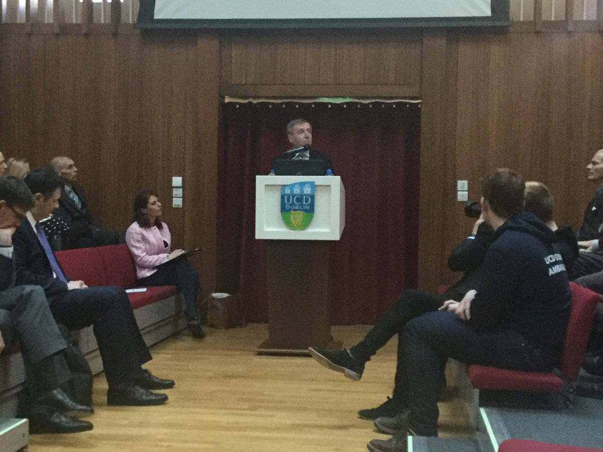 creedcnw's tweet photo. Really enjoyable afternoon with @ucdagfood discussing ‘Brexit - half way there’ #BrexitUCD https://t.co/H1koNCP5ck