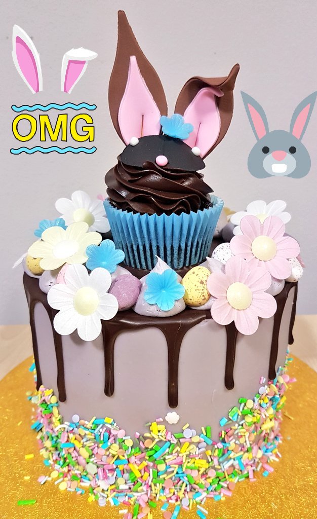 We were all ears when <a href="/DrOetkerBakes/">Dr. Oetker Baking UK</a> told us about their bunny cakes! #easterbunny #tooperfecttoeat