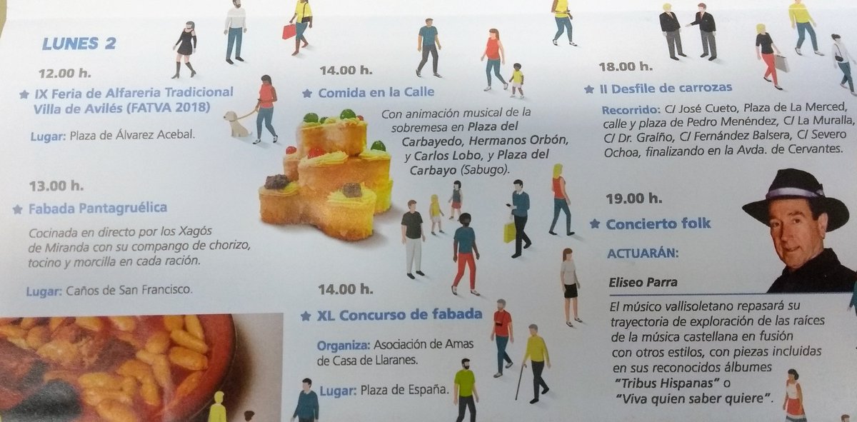 AytoAviles's tweet photo. ¡Este es el programa de cierre de #ElBollo2018 ! https://t.co/LNCNI5Nedi