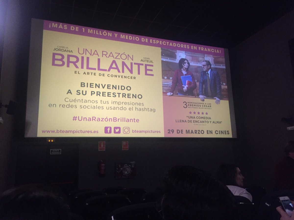 PiratasyLi's tweet photo. #UnaRazónBrillante. Una peli muy recomendable! @BTeamPictures @Educacionycine @decine21 https://t.co/Y95c5QPZ2H