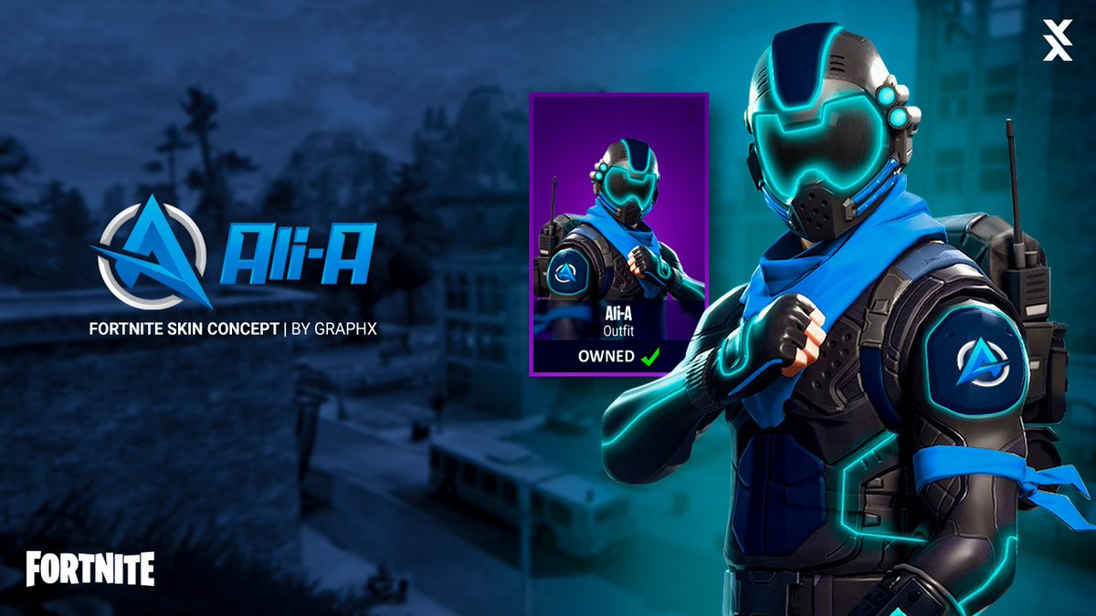 GRAPHX on Twitter: "A #Fortnite skin concept for ... - 1200 x 675 jpeg 122kB