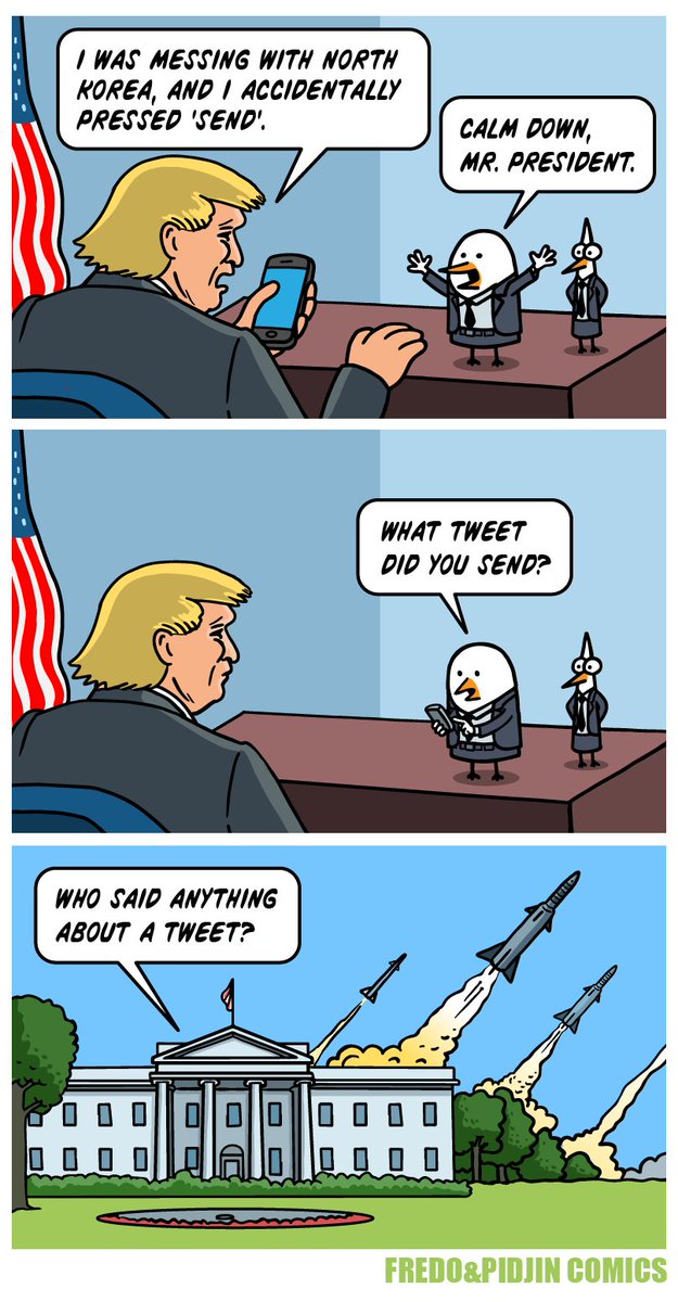 pidjin's tweet image. Only #Trump can solve #NorthKorea.