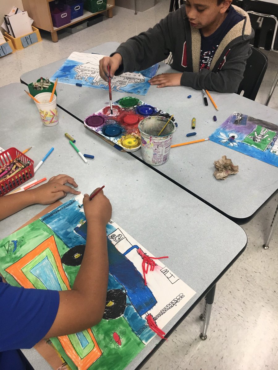 cmac920's tweet image. Turning our dreams into art with open studio today! Each 4th grade student has a very unique dream for their future and a unique way of expressing them. Can’t wait to see the finished products! #barronworldfamous #pisdcreatesart