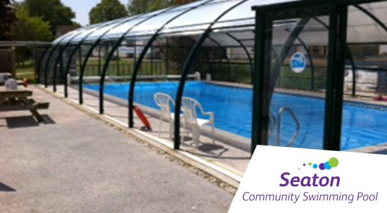 Unfortunately Seaton Primary School have informed us that the swimming pool will not be ready to open to the public during the Easter Holidays. 
We will update you as soon as we have any further information from the school.