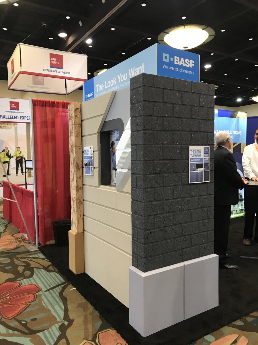 WallsnCeilings's tweet photo. Go check out @BASFโs booth at #INTEX18! #basf https://t.co/qOG0veE33B