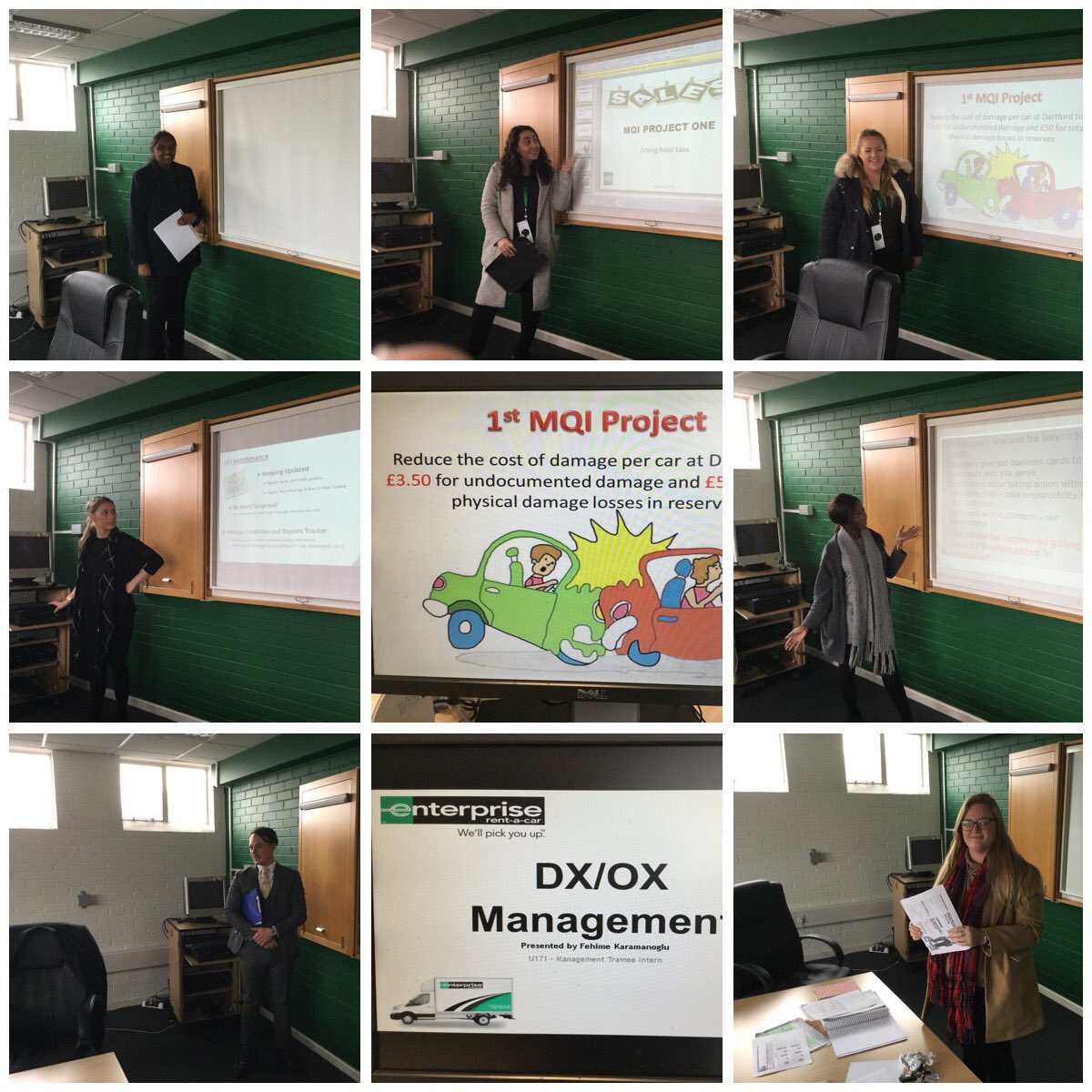 ChrisCpj's tweet photo. Amazing seeing all of the great work the amazing team U1K has been doing on their 1st MQI project. The leadership and knowledge was exceptional today. The future of our business right here. #u1strong https://t.co/TtCHvq56Kh