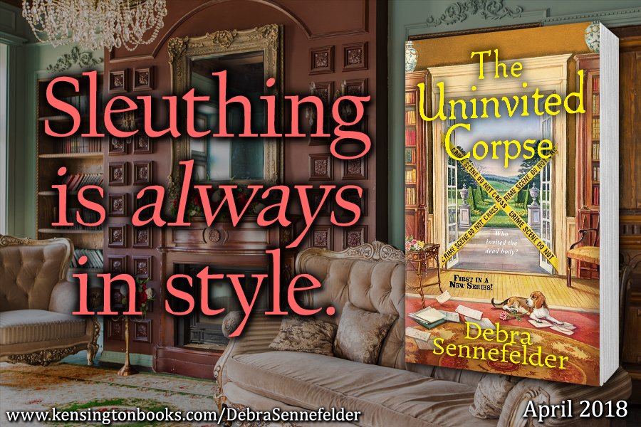 KensingtonBooks's tweet photo. #DebraSennefelder's cozy new series is out now! Don't miss your chance to RSVP to the party of a lifetime: https://t.co/7hs77srjPi https://t.co/pvoQfVm9y5