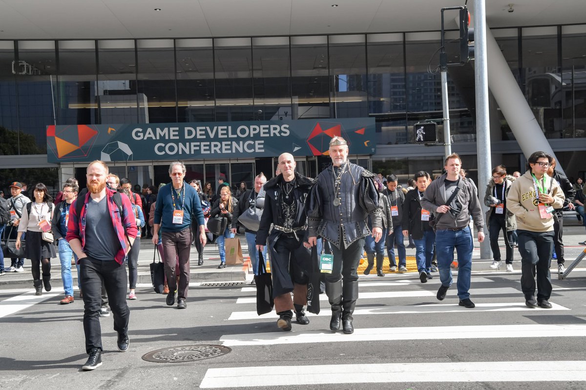 We (me &amp; <a href="/RichardGarriott/">Richard Garriott</a>) did not get the memo about no cosplay at #GDC18