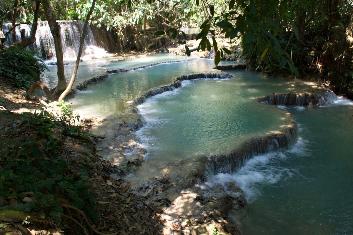 mlcworldtour's tweet photo. Kuang Si Waterfalls, Laos PDR #Kuangsi #waterfall #laos https://t.co/bqraXCTIBn