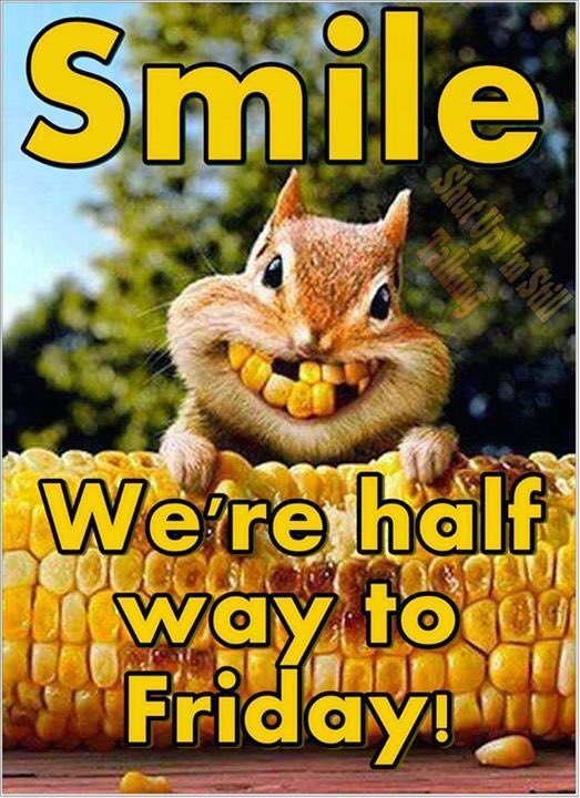 SnappySnacks's tweet image. Smile! We are halfway through the week! #wednesdaythoughts