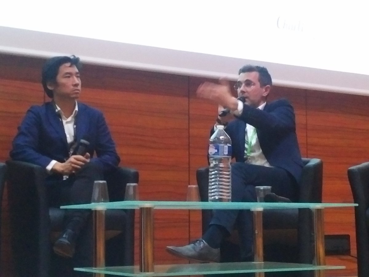 SpotX's tweet photo. 'These are proof of concepts with major broadcasters that show the technology and techniques work,' explains @sebmaster #atsp18 in Paris today #ATV https://t.co/odCq6YaUaZ