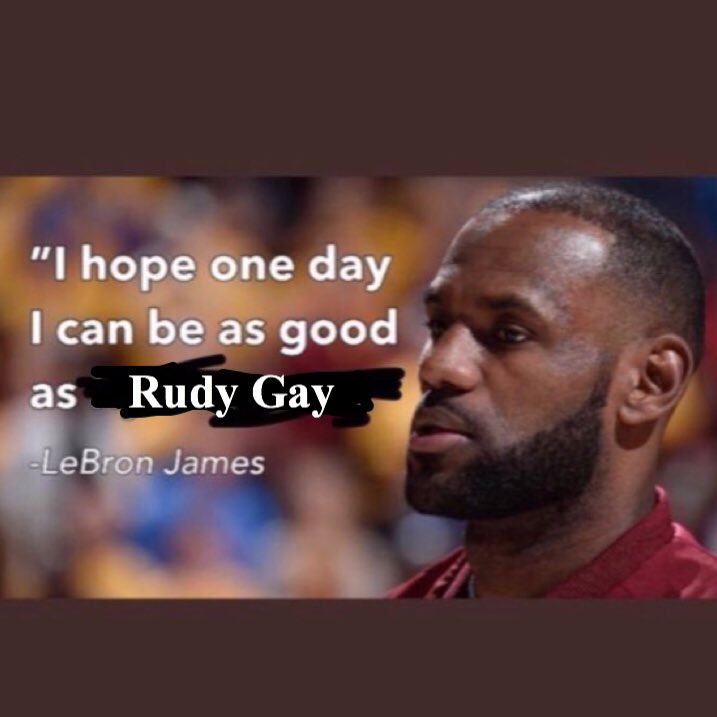BasedStu's tweet image. @RudyGay