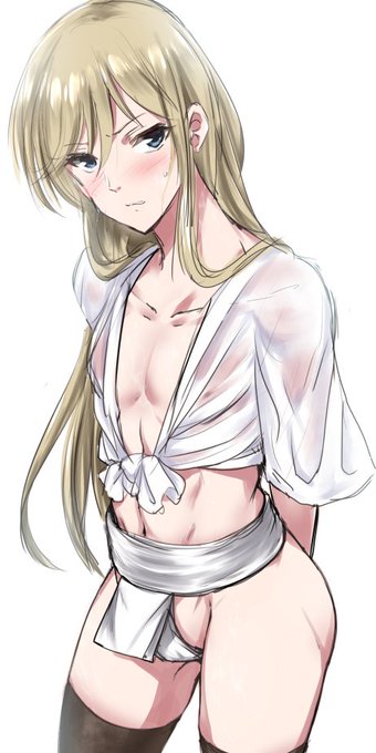 久々にらくがき、某博多豚骨アニメの女装男子・林ちゃん…くんの山笠姿 