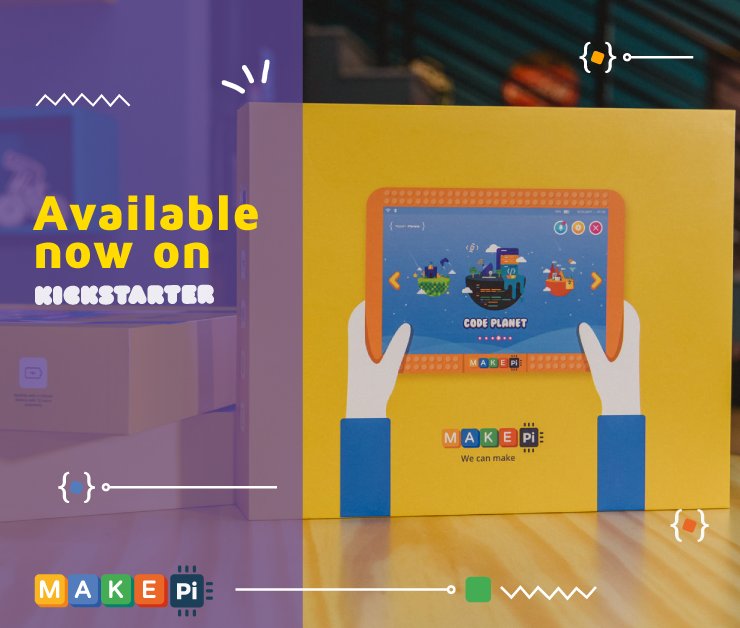 makepicomputing's tweet image. #MakePi helps children learn to code through practical and appealing applications. Pre-order MakePad at Kickstarter. 
kickstarter.com/projects/21211…