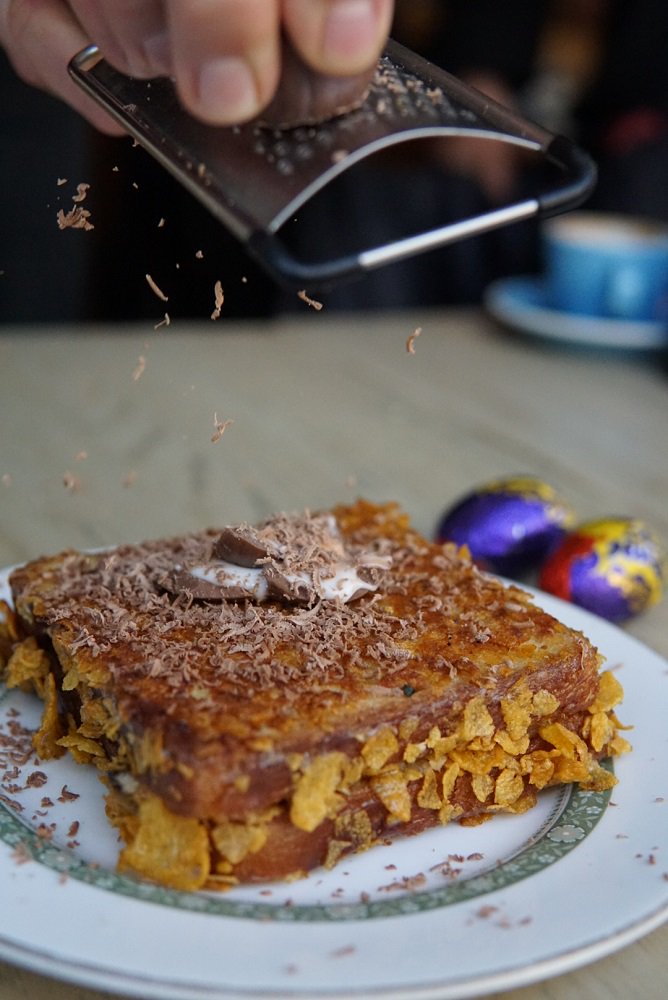 Something for the weekend: get your #Easter2018 chocolate fix at <a href="/EggBreak_LDN/">Eggbreak</a>, where there will be a limited edition Creme Egg french toast on the menu