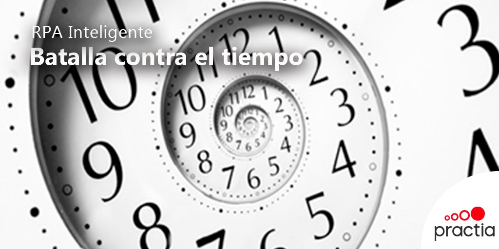 PractiaGlobal's tweet photo. #RPAInteligente
Implementar un #RPA de manera exitosa, en tiempo y forma, requiere una inteligente planificación. En esta nota repasamos las principales causas relacionadas con que la #implementación lleve más tiempo del estimado al inicio --> https://t.co/jBB5qCKQNb https://t.co/WX1nmpTps8