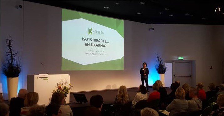 KERTEZA's tweet photo. #KERTEZA blikt tevreden terug op de #lezing "#Kwaliteit: #ISO en daarna" van Mirjam Engelberts op het #Congres #Preanalyse een vak apart van de #NVML: veel interesse en positieve feedback! https://t.co/WikHLsrGwp