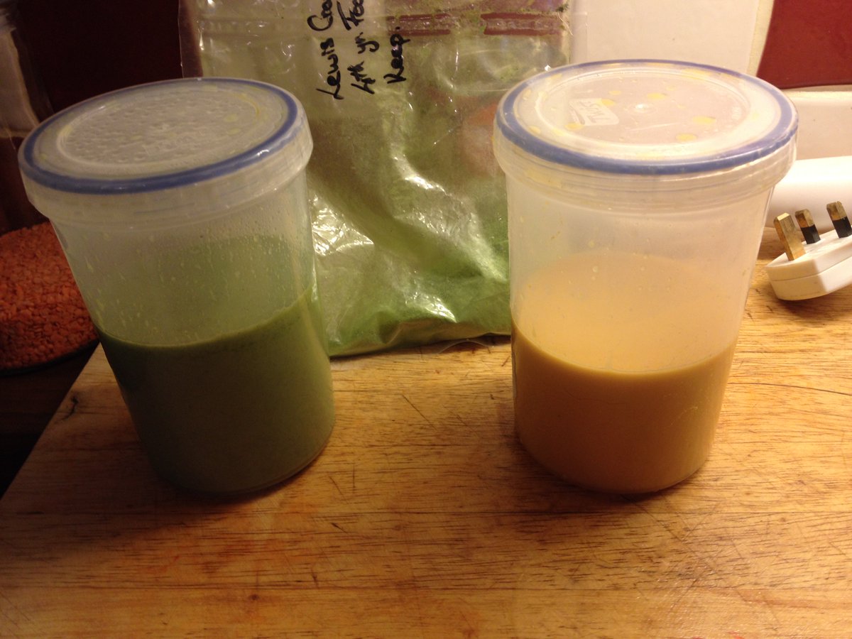 savourite_'s tweet photo. The SAVOURITE range is really coming together with to of the flavour profiles that we will offer (right): smoked bacon and kale (left): Pizza, keep an eye out many more flavours in the works. #savourymealreplacements #mealinabottle  #delicious #nutirioninabottle #witty4food https://t.co/IiSj1AM7nL