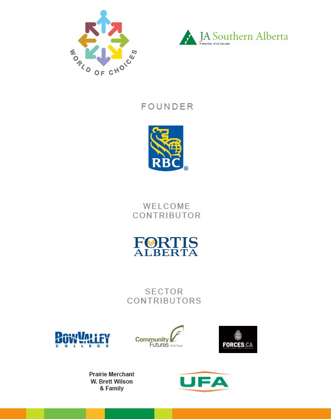 JASouthAlberta's tweet photo. Over 160 high school students will be learn about the #career possibilities available to them at the World of Choices event in #Strathmore. Thank you to donors like @RBC, @FortisAlberta and all the Career Sector donors for the support! #jasawoc #youth #careerplanning https://t.co/FKWiC1U6fp