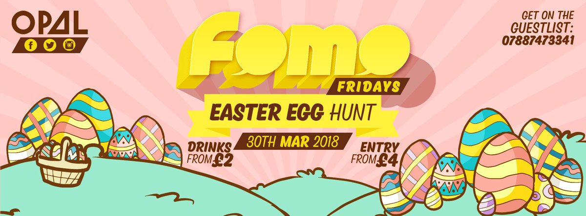 Head down to @OpalLounge on Friday and see what goodies you can find hidden around the club!