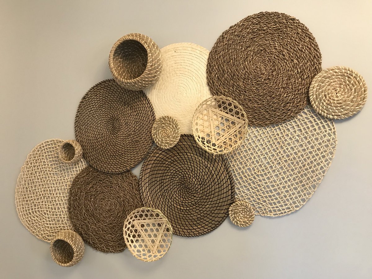 StanzaStyle's tweet photo. @IKEAUK a nice way we thought of using your placemats in a showhome we have just designed! https://t.co/DNYYRyInQZ