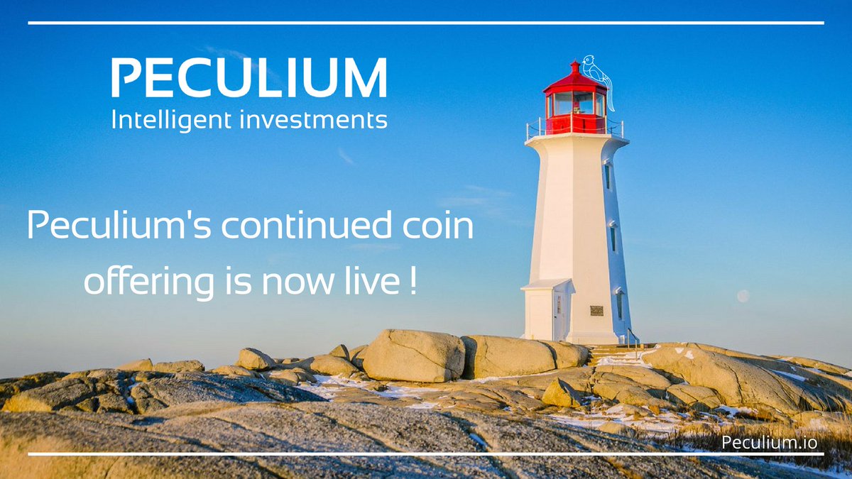 _Peculium's tweet photo. ✨✨ #Peculium #CountinuedCoinOffering is Live &amp; open for Companies/Institutions/Big investors ✨✨
Take part in it 🚀
More details are in the link below ⬇️
https://t.co/uwt2rm2sJk  
$PCL #CryptoSavings #Blockchain #AI #fintech #Cryptocurrency $Btc $Eth $ltc  #Crypto #CrowdSale https://t.co/t57AenP1To