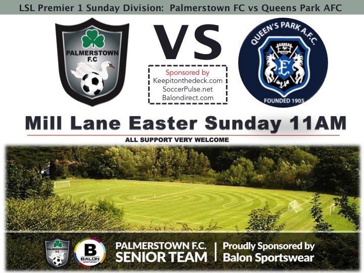 FIXTURE:  Our lads return to action this coming Sunday at our excellent home ground that is Mill Lane for a fixture versus Queens Park AFC
