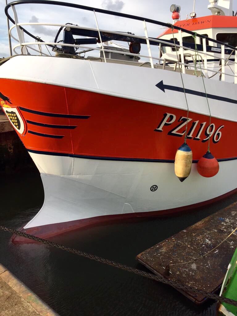 NewlynFishing's tweet photo. Yet Another #FreshCornish ‘Sustainable’ Fish #CornishPollack (Quite rightly Becoming a Fishlovers Favourite) Landed by ‘SilverDawn’ @tristantrenerry for ThurMk at Your #FishFriday #Fishmonger #shoplocal @NFFF_UK ... #CornishPollack https://t.co/kZclEePSih