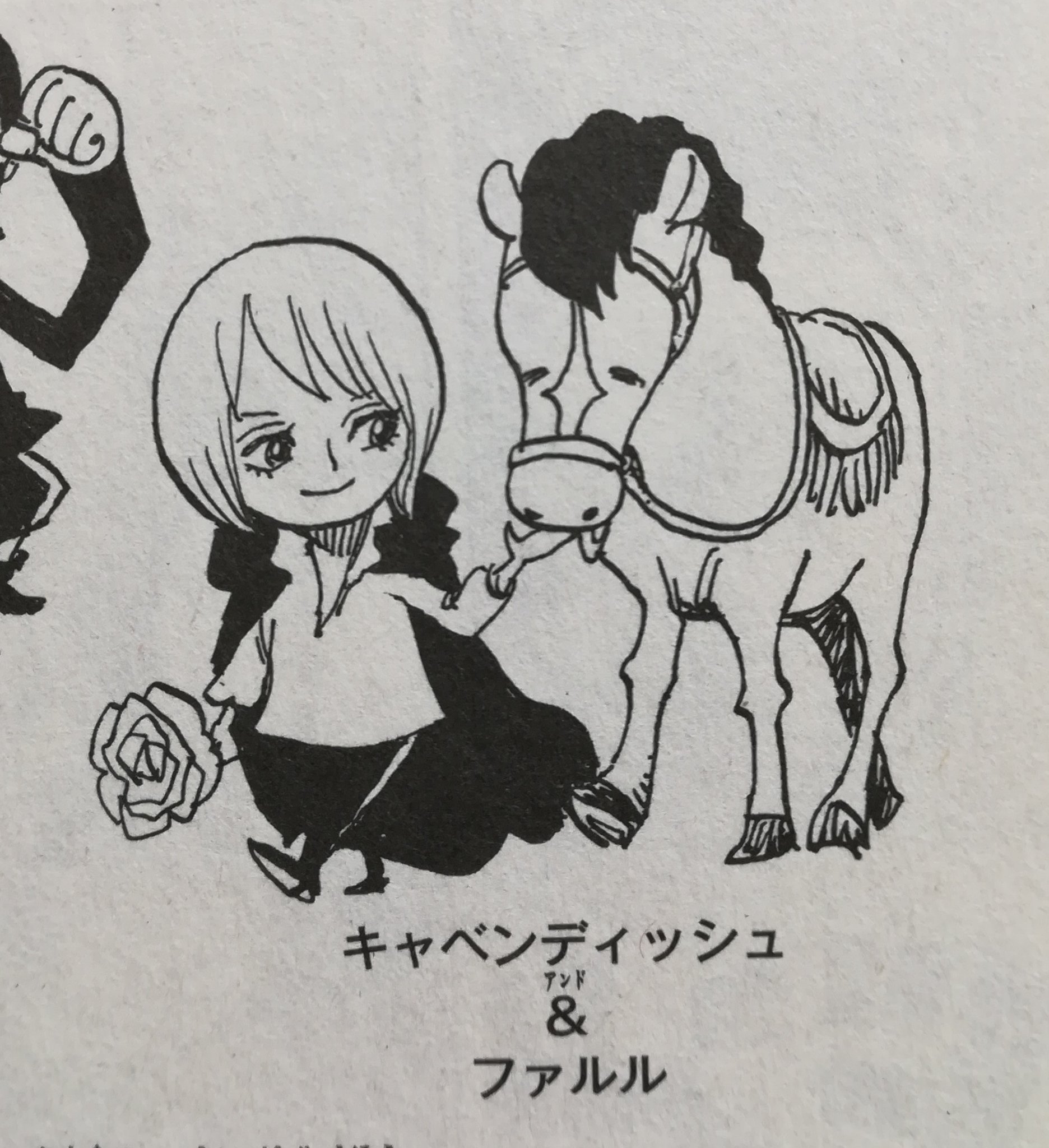 One Pieceが大好きな神木 スーパーカミキカンデ 在 Twitter 上 キャベンディッシュはファルルとずっと一緒にいたのでやられた時は本当に辛かったですよね ファルル元気になってよかった T Co Vjpy1bdjvq Twitter