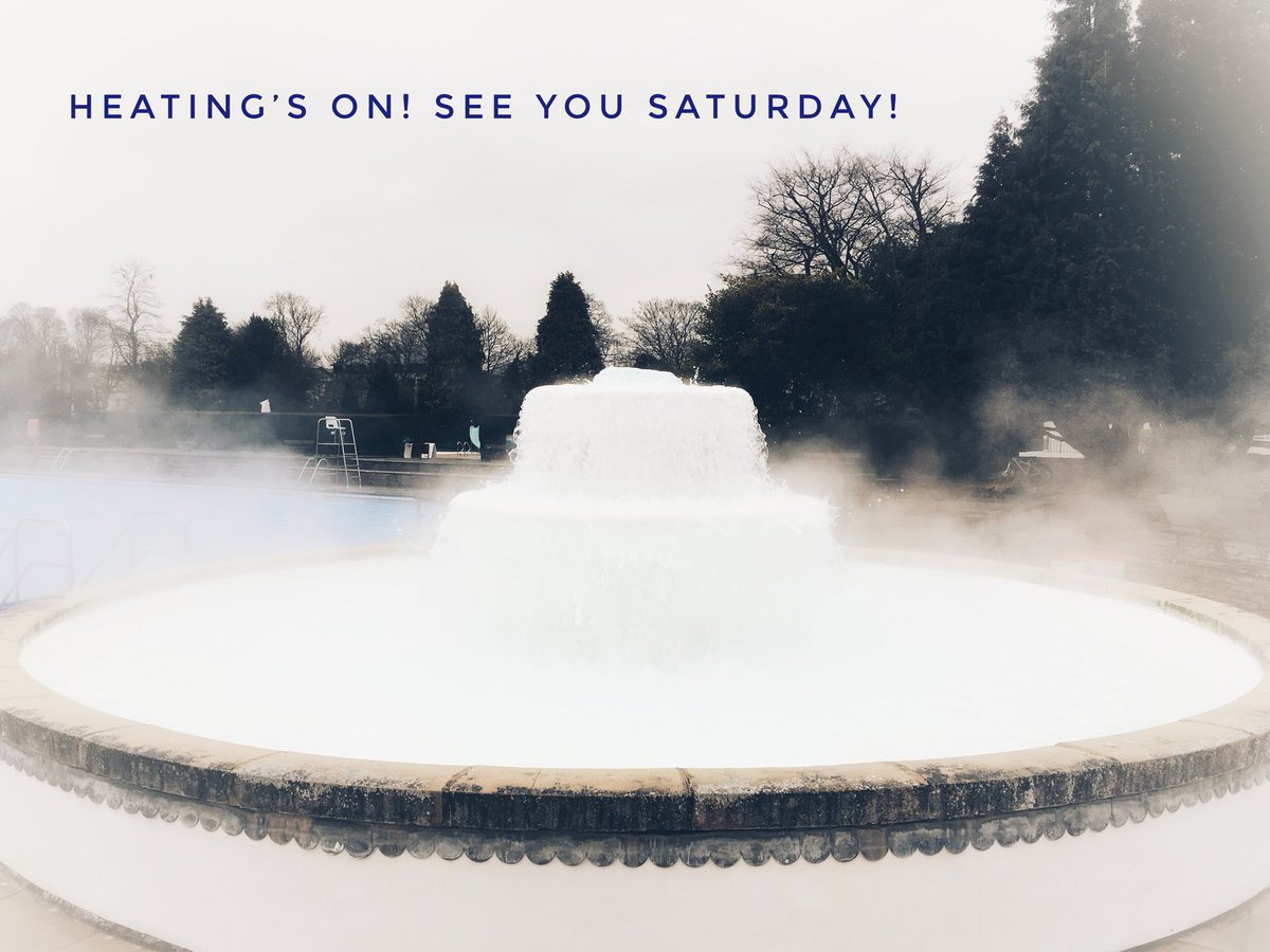 lidocheltenham's tweet photo. The pool is lovely and warm! Looking forward to seeing you all on Saturday! https://t.co/3Er92X1rjp