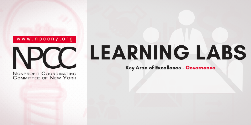 NonprofitNY's tweet photo. An effective and critical board is integral to an organization’s success. If you’re interested in learning about how to evaluate and improve your board, apply for our next Learning Lab on Governance! https://t.co/h6LFYhR1Hz https://t.co/0Vdy2fqTbZ
