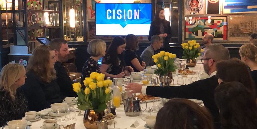 Great to see so many clients at our Charity Round Table yesterday.  My blog post on the event, explaining why measurement is so important in the charity sector is on the Cision website: bit.ly/2Gja6G2.  Thanks to <a href="/ARanchod/">Anil Ranchod</a> and <a href="/northlondonpasc/">Pasca Lane</a> for sharing your experience