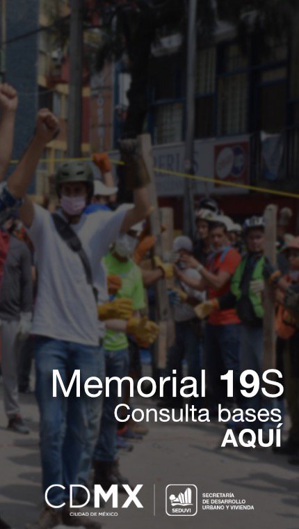 MetropolisCDMX's tweet image. Para honrar a las víctimas y a la solidaridad de voluntarios e instituciones, presentamos la convocatoria para el concurso abierto de ideas para el Parque Memorial del Sismo del 19 de Septiembre del 2017. Encuentra toda la información en: seduvi.proyectosurbanos.cdmx.gob.mx/proyectos_estr…