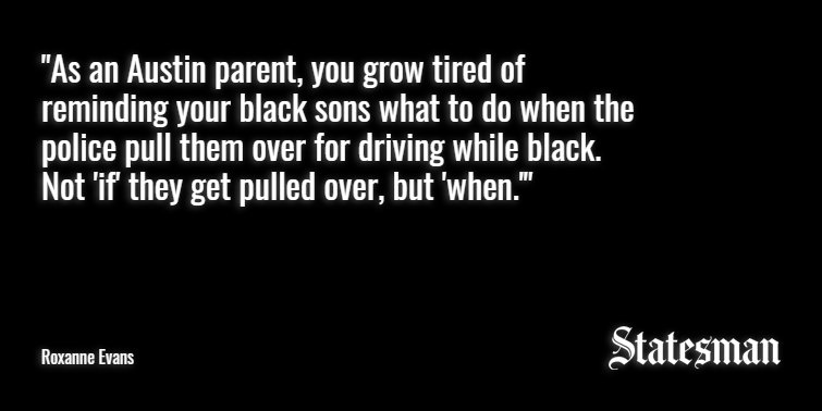 Commentary: Why it’s exhausting being black in Austin atxne.ws/2pLTuR5