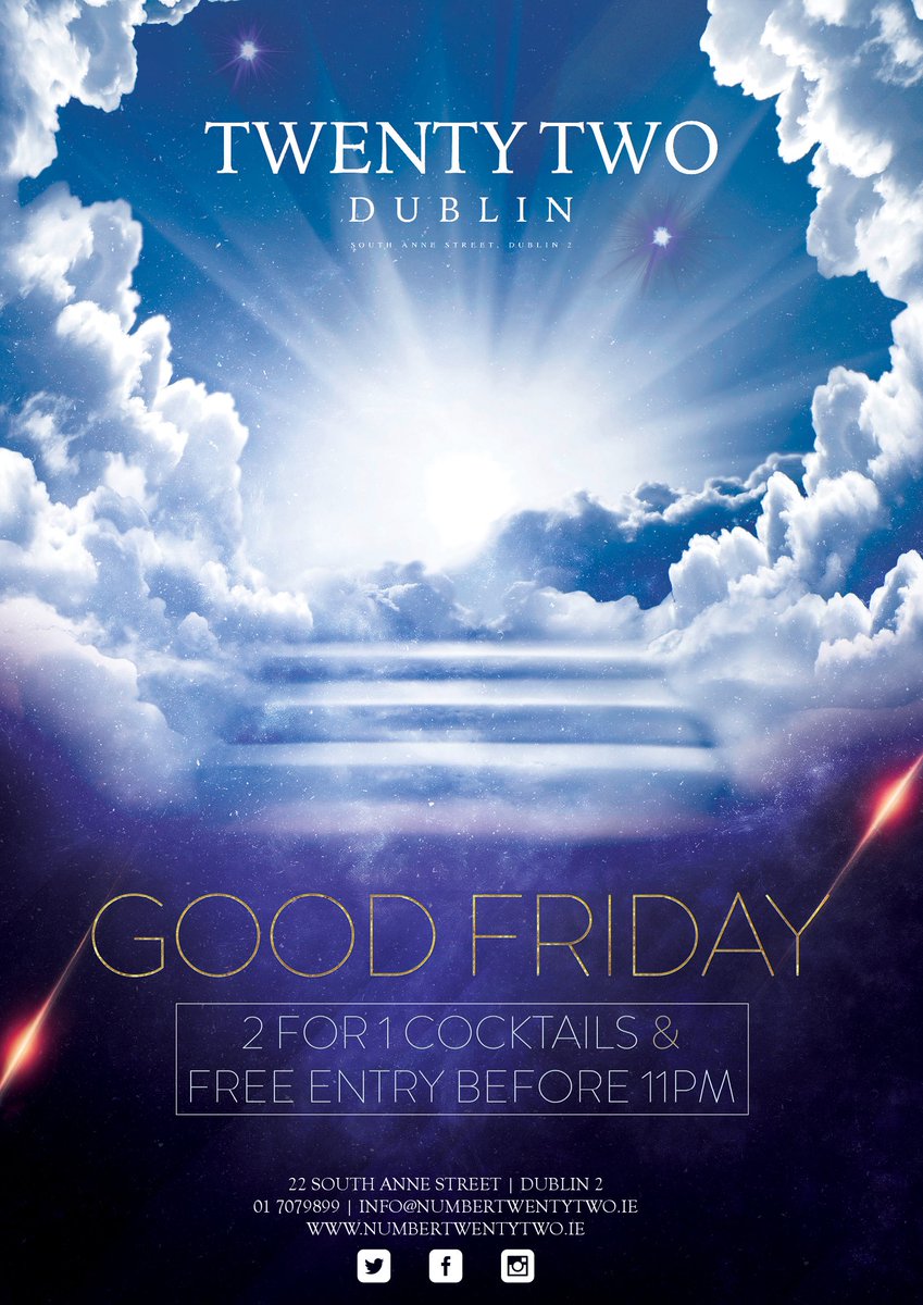 NumberTwenty2_'s tweet image. Come Join us this Good Friday for a party of a lifetime @NumberTwenty2_ !
We’ll be open all weekend since the ban has been lifted, Hallelujah! We’ll have DJ till late, Free Entry and 2 4 1 Cocktails before 11pm #GoodFriday