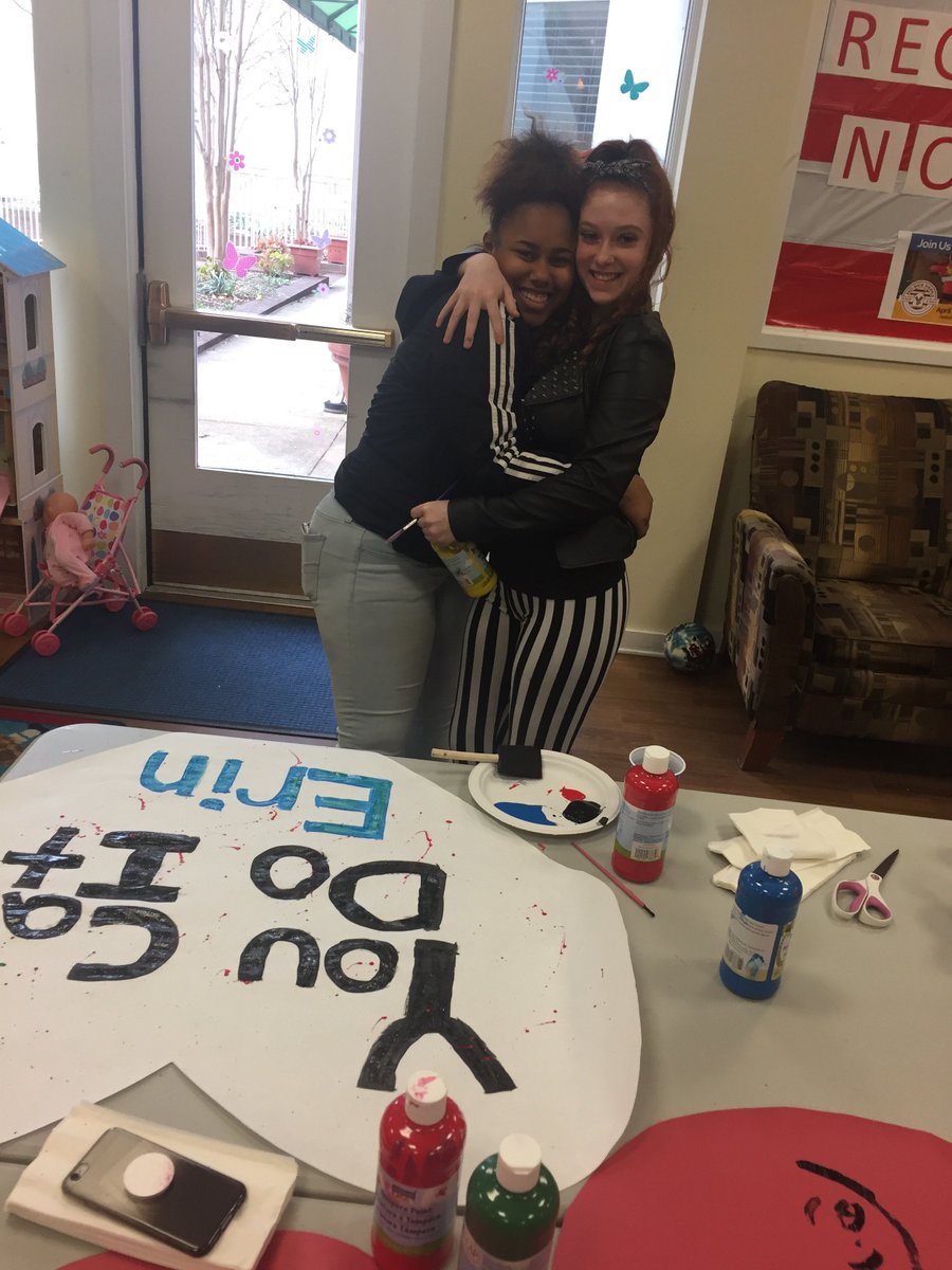 hcpss_hc's tweet image. Homewood girls #GiveBack @RMHCBaltimore helping prep for the Red Shoe Shuffle on 4/8/18! #SignsOfStrength #Love
