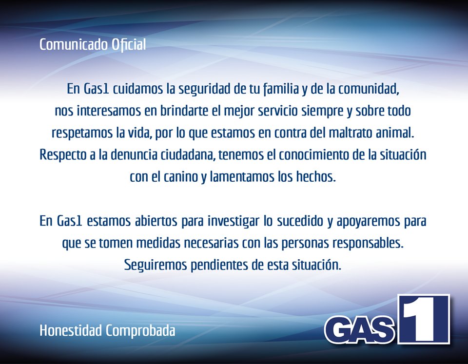 TribunaVigila's tweet photo. Denuncian maltrato animal en la col. Villa Olimpica #Puebla por parte de trabajadores de #GasUno; la empresa ya investiga el hecho y promete una sanción a los responsables. https://t.co/Xqc3unZ2TL