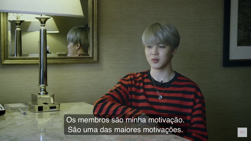 jiminsmart's tweet photo. uma das maiores motivações para o jimin é o bts, ele fala deles de uma forma intensa, uma verdadeira família 

#BurnTheStageIsComing https://t.co/shtusIF1Gy