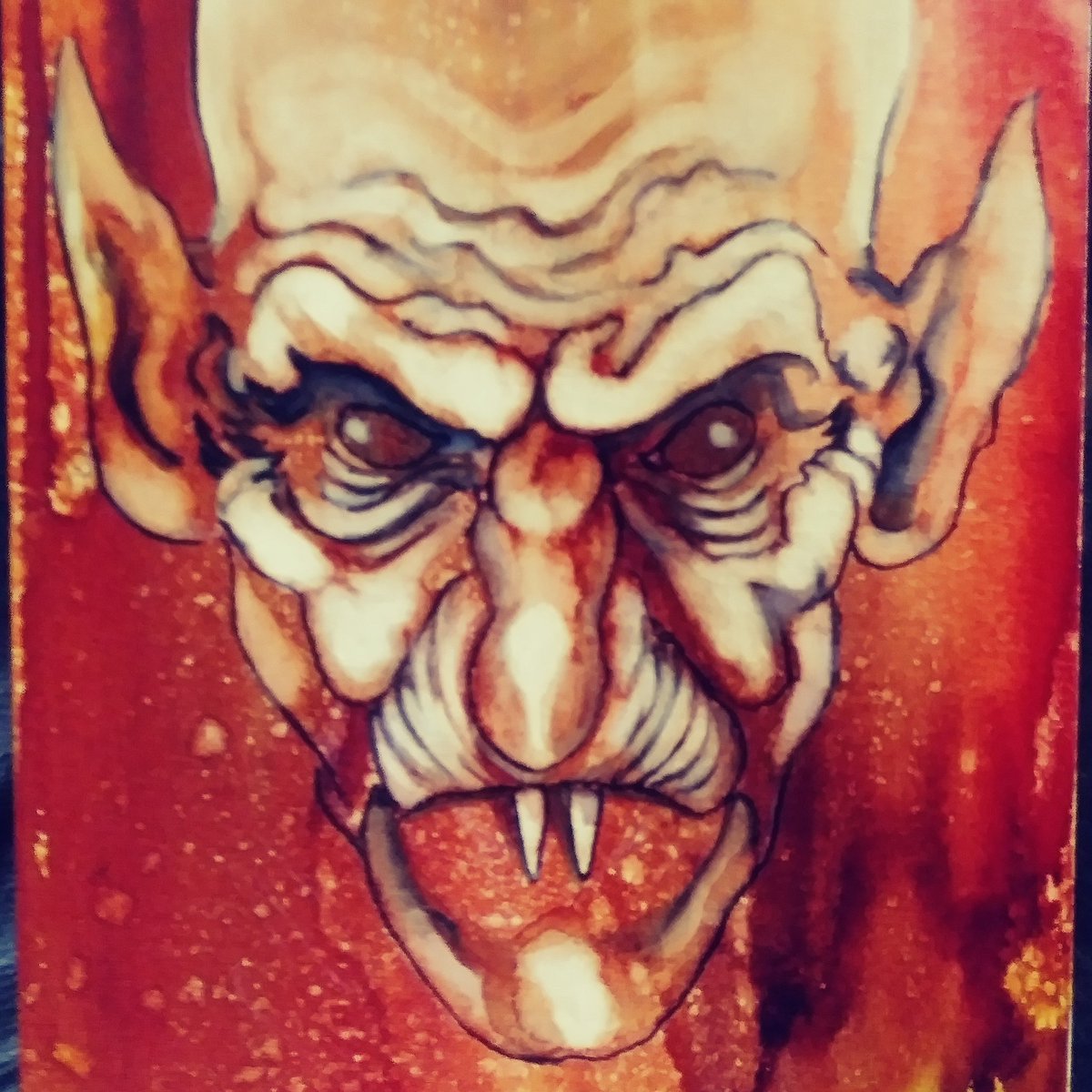 ComicArtbyMAR's tweet photo. Almost completed this guy before running errands so I figure hes shareworthy ❤ alcohol ink experiments @Comicartbymar #CountOrlok #Transylvania #Nosferatu #vampire #art #artist #alcoholink #horrorcharacters #nightmare #horror #film #horrorartist @ComicArtbyMAR https://t.co/ArvCIm6Iya