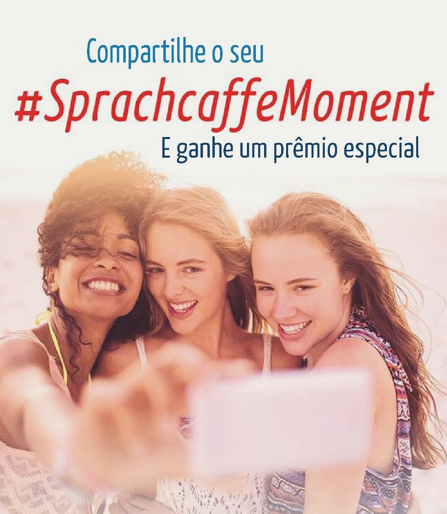 Sprachcaffe_Bra's tweet photo. Não deixe de compartilhar o seu #SprachcaffeMoment com a gente e ganhar um #prêmio! https://t.co/NVPLWMWM9p
