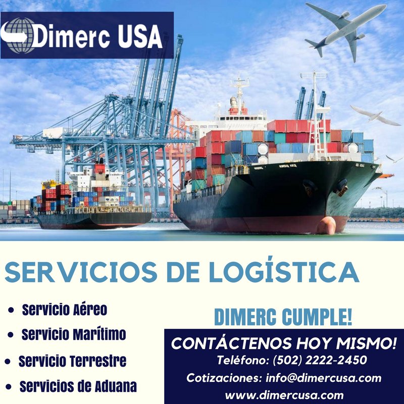 DimercUsa's tweet image. #Dimerc  cuenta con amplia experiencia en trámites aduanales. Además contamos  con el mejor equipo capacitado para toda la gestión Logística de sus  importaciones y exportaciones desde o hacia cualquier parte del mundo.
dimercusa.com
